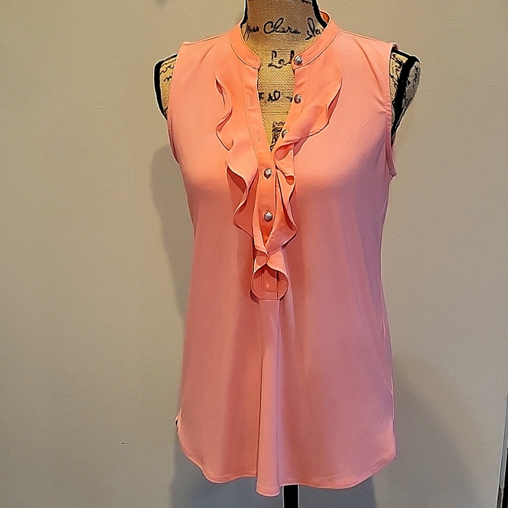WHBM Casual Peach Top